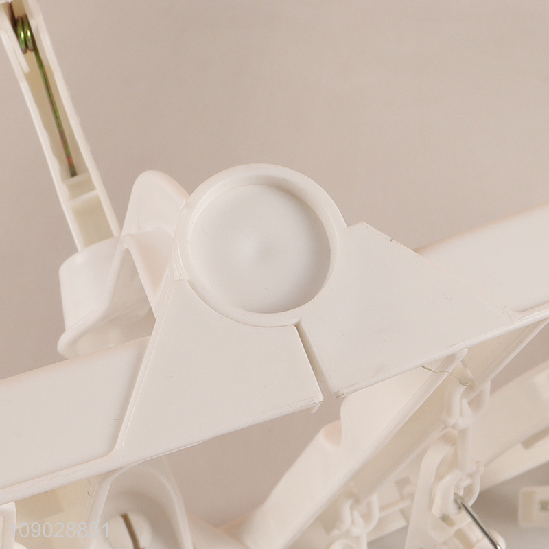 New Product Folding Clothes Drying Rack Underwear Hangers with 24 Pegs