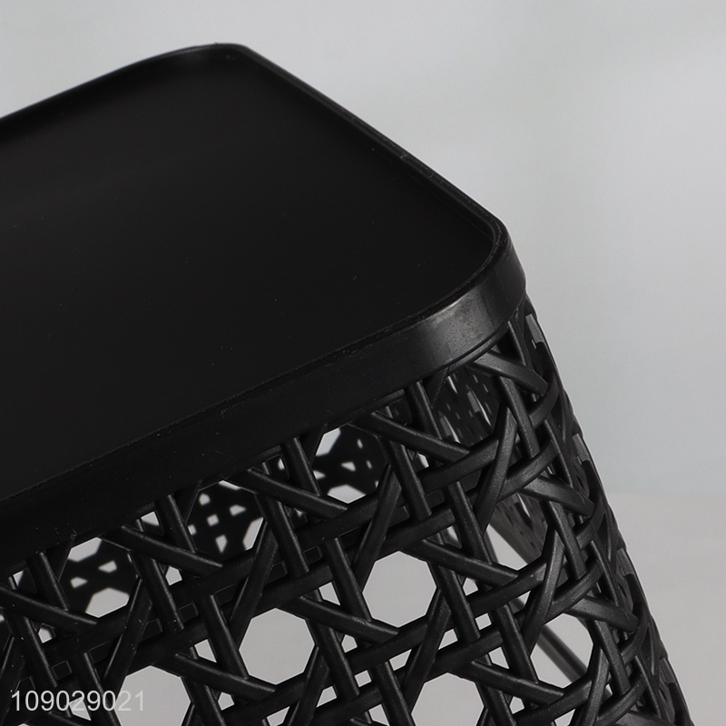 High Quality Multi-Purpose Plastic Storage Basket for Kitchen Pantry Shelves