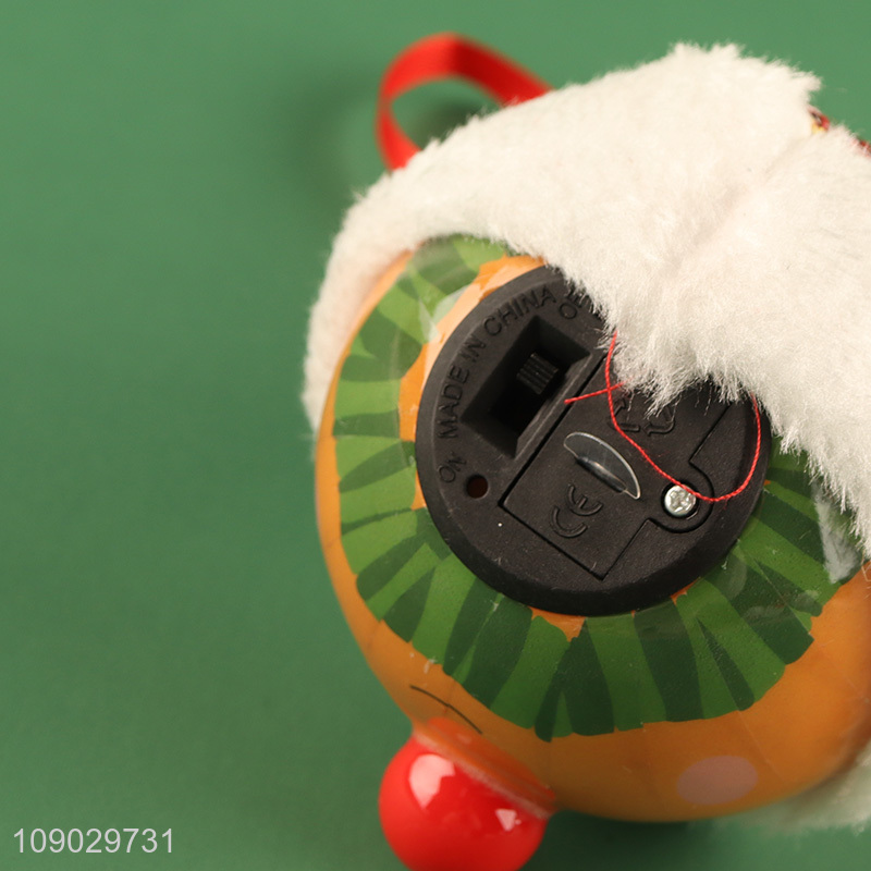 Good quality cartoon hanging Christmas tree decoration light for sale