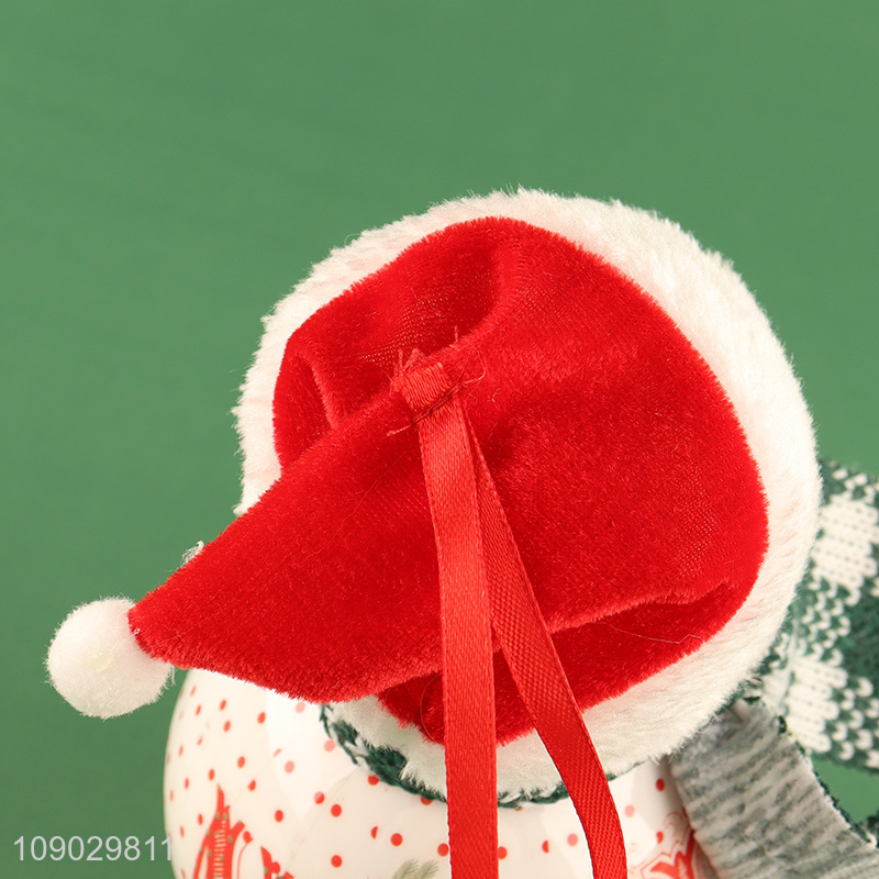 Popular products snowman shape hanging Christmas tree decoration light ornaments