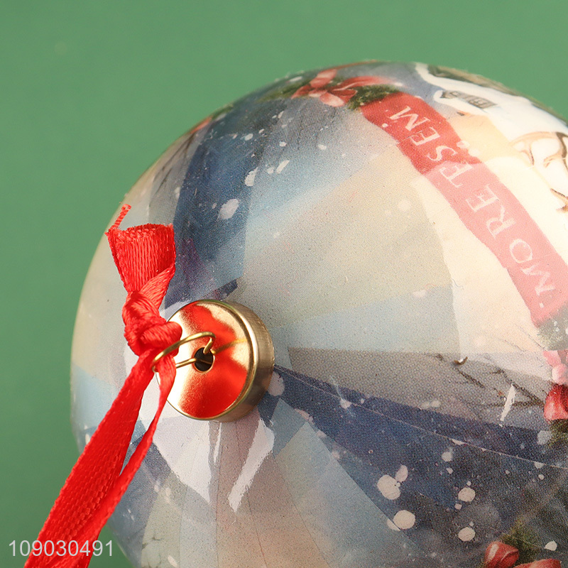 Hot products round Christmas hanging decoration Christmas ball for sale