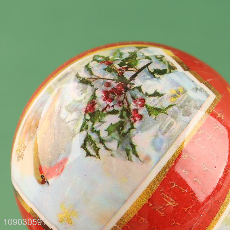 Best price round Christmas tree hanging ornaments Christmas ball for decoration