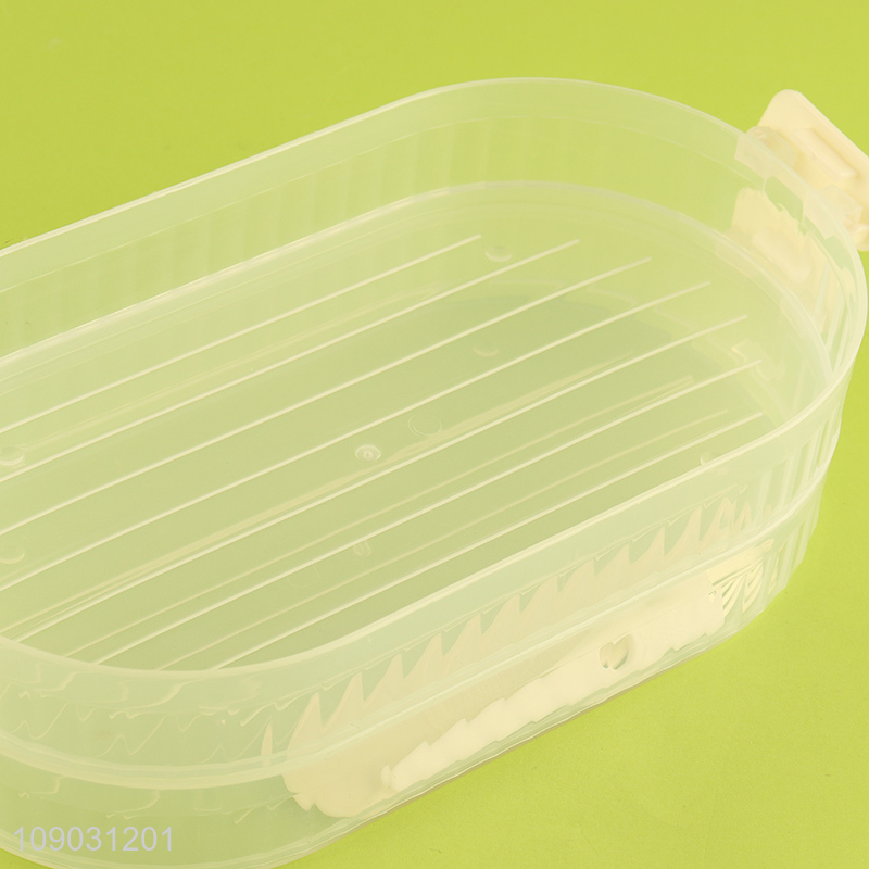 Good selling multifunctional portable space saving dumpling box wholesale