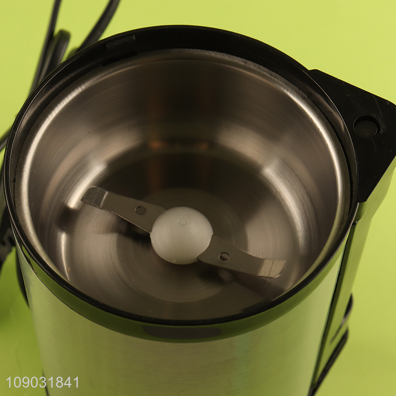 Factory wholesale stainless steel kitchen electronic coffee grinder coffee tool