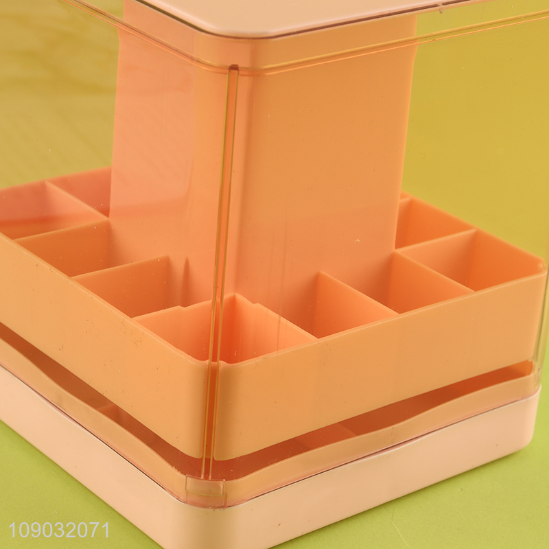 Most popular desktop organizer lipsticks cosmetic storage box for sale