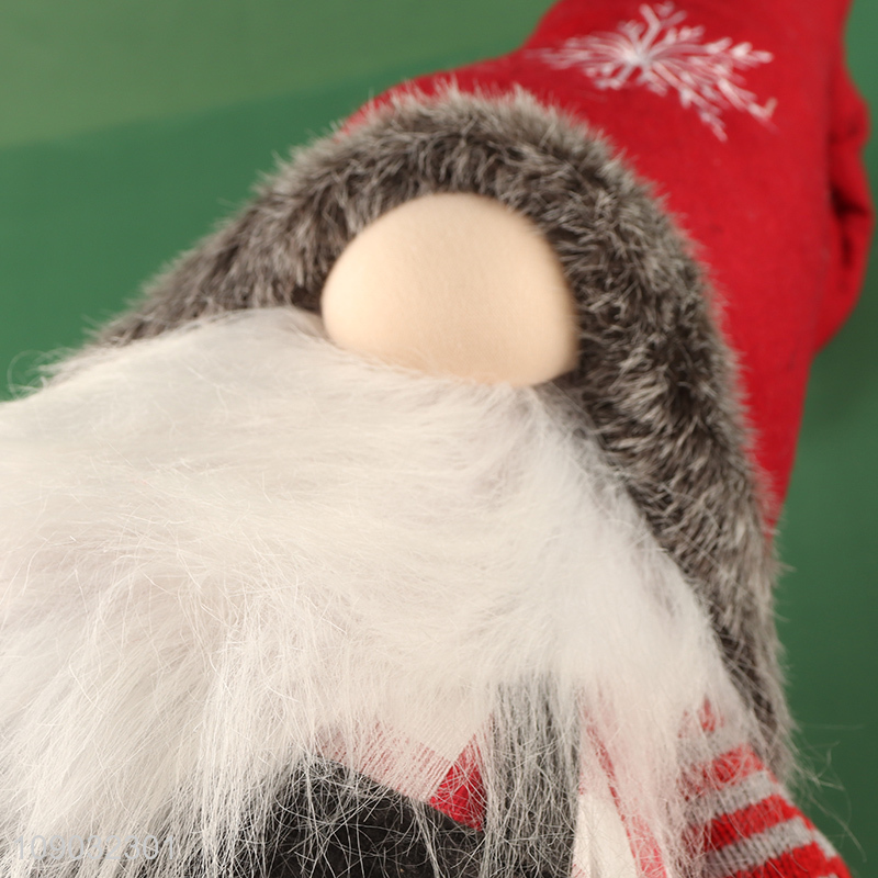 China products stretchable Christmas faceless doll Christmas ornaments for decoration