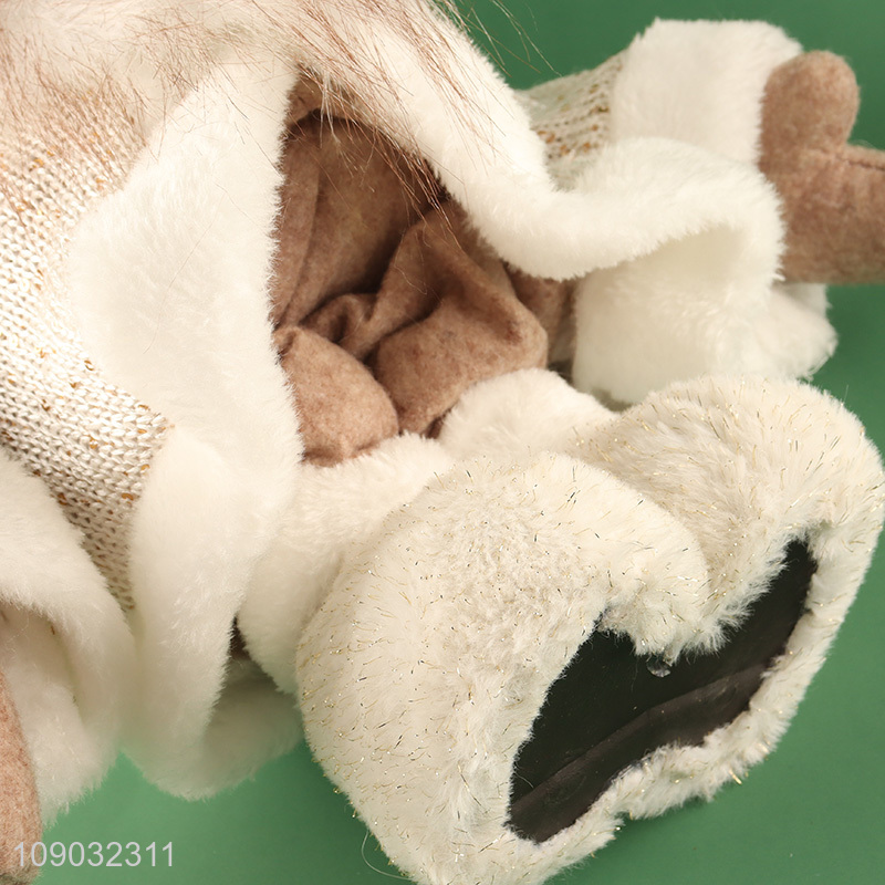 Popular products stretchable Christmas faceless doll Christmas desktop ornaments for home decor