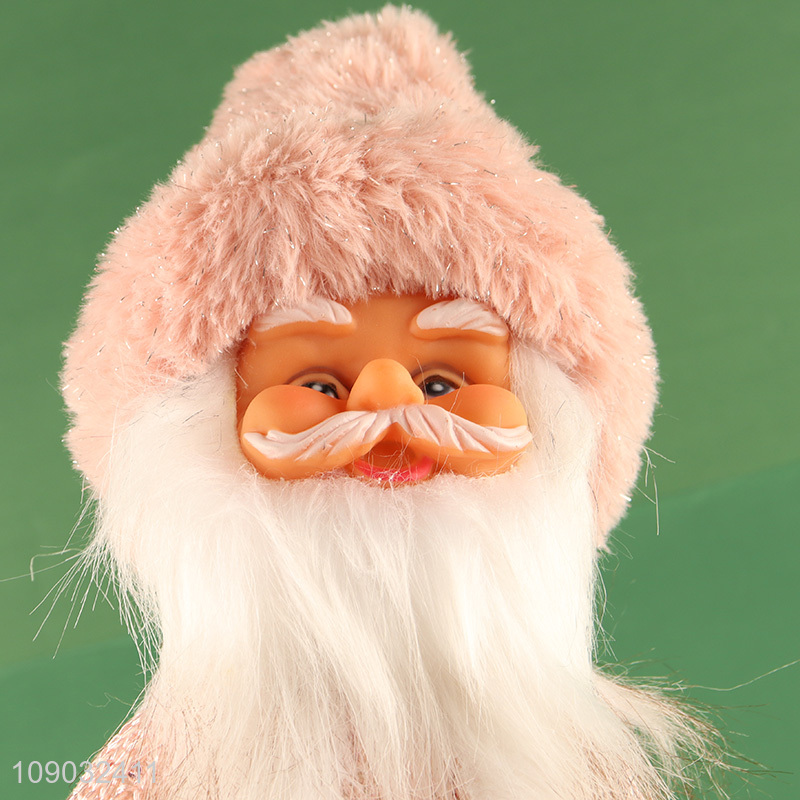 Good quality Christmas ornaments decoration Santa Claus doll ornaments for sale