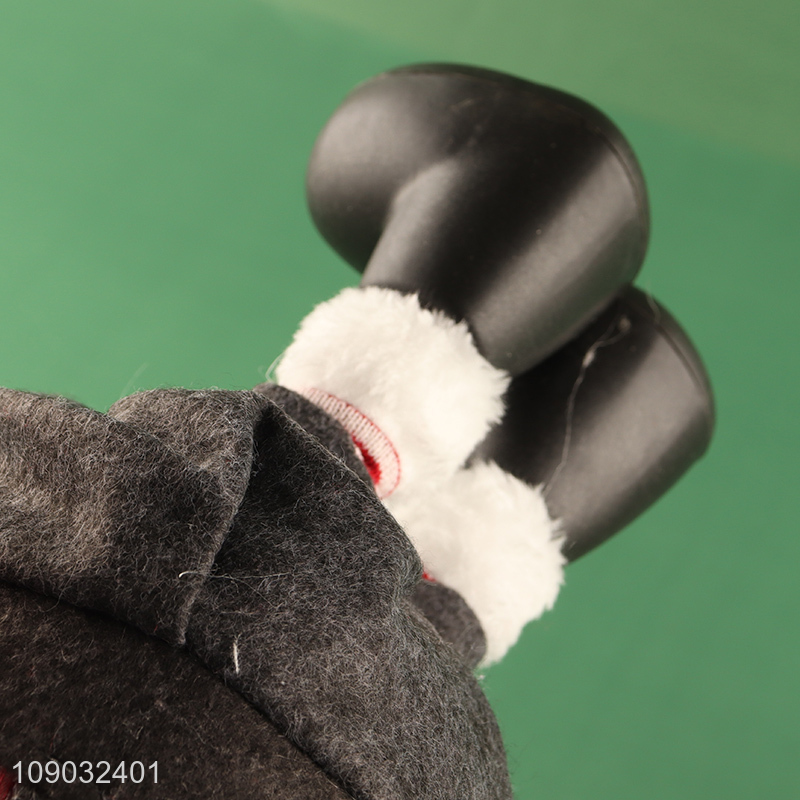 Best selling multicolor stretchable Christmas ornament long bearded gnome doll for decoration