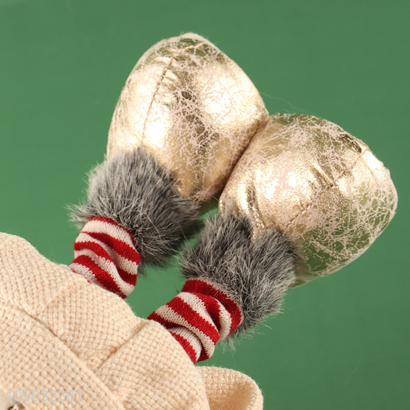 Online wholesale cartoon stretchable Christmas reindeer doll Christmas ornaments decoration