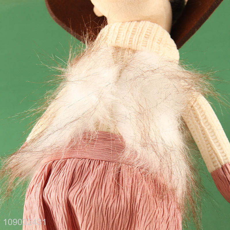 Most popular stretchable Christmas reindeer doll Christmas ornaments for indoor outdoor