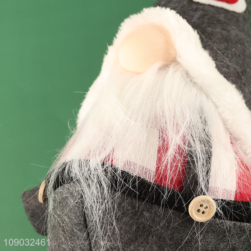 Hot items home decor desktop Christmas ornament long bearded gnome doll for sale