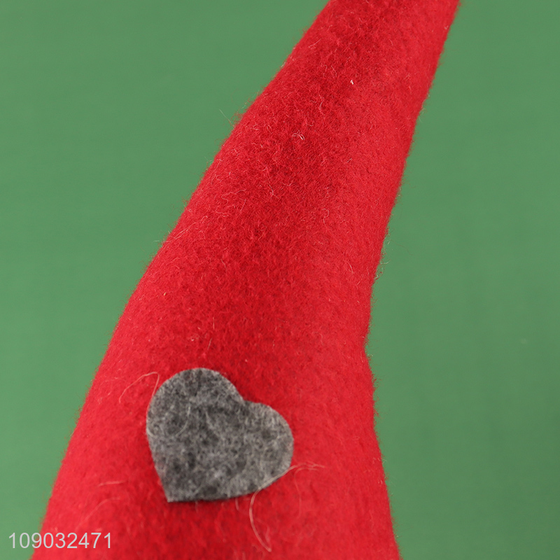 China wholesale Christmas ornaments Christmas faceless dolls for desktop decoration