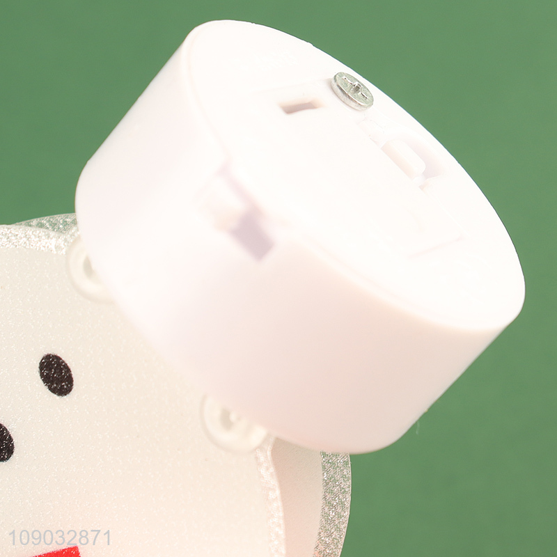 Top selling snowman shape desktop ornaments Christmas decoration lights wholesale