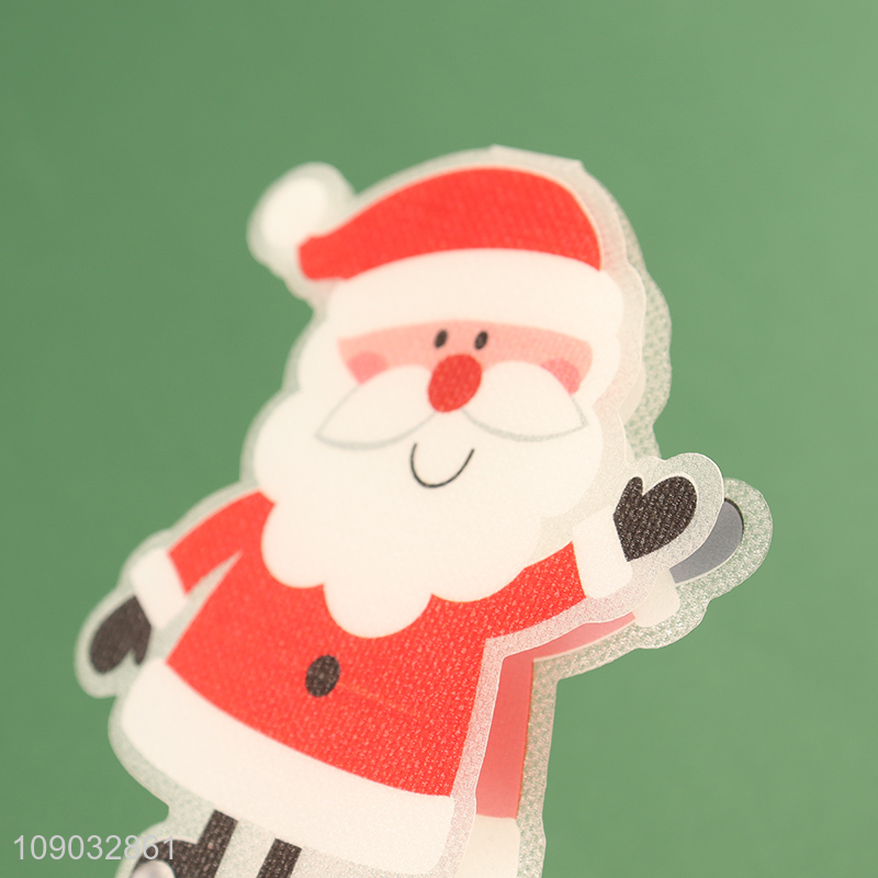 Popular products Santa Claus shape desktop Christmas ornaments lights for sale