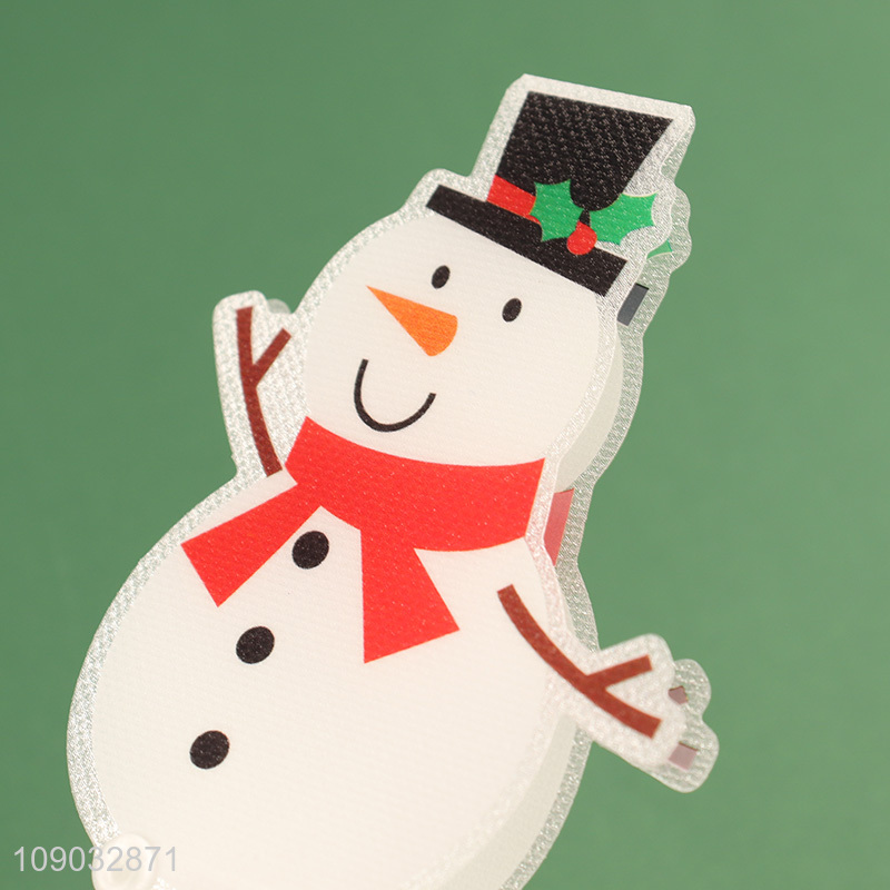 Top selling snowman shape desktop ornaments Christmas decoration lights wholesale