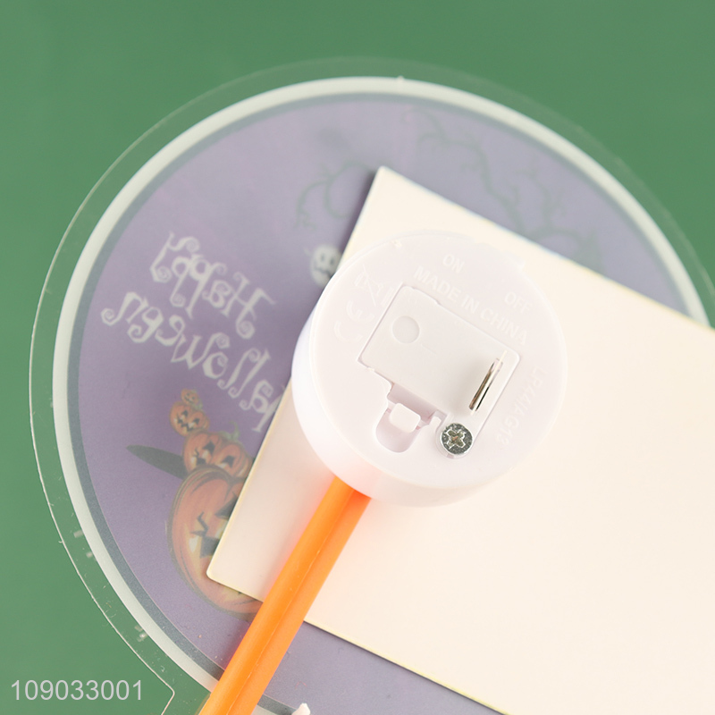 Online wholesale Halloween decoration handheld fiber optic glow stick