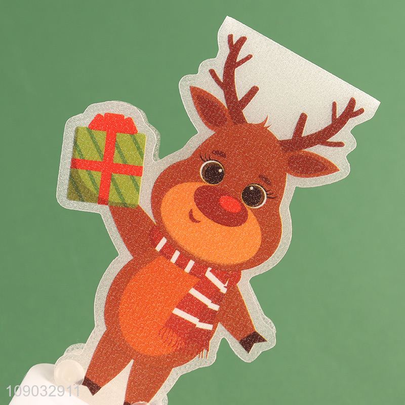 Yiwu market cartoon reindeer shape Christmas ornaments desktop lights for home
