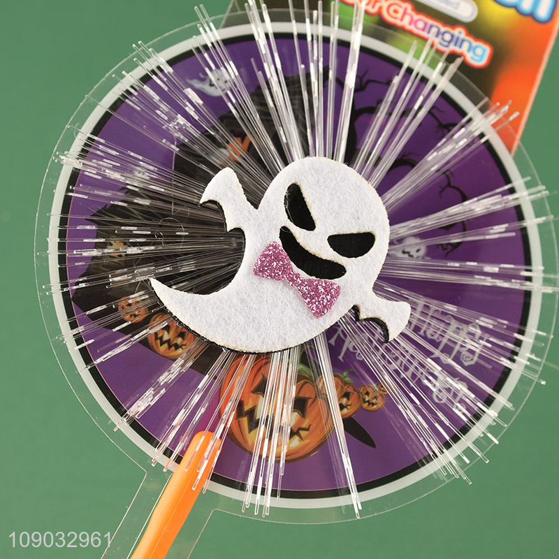 Popular products Halloween decoration handheld fiber optic glow stick