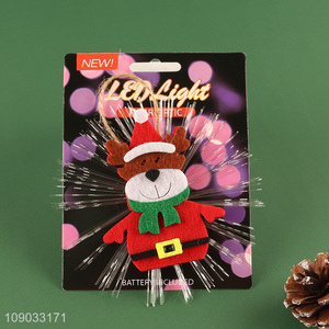 Top products reindeer shape Christmas hanging ornaments led lights for Christmas tree