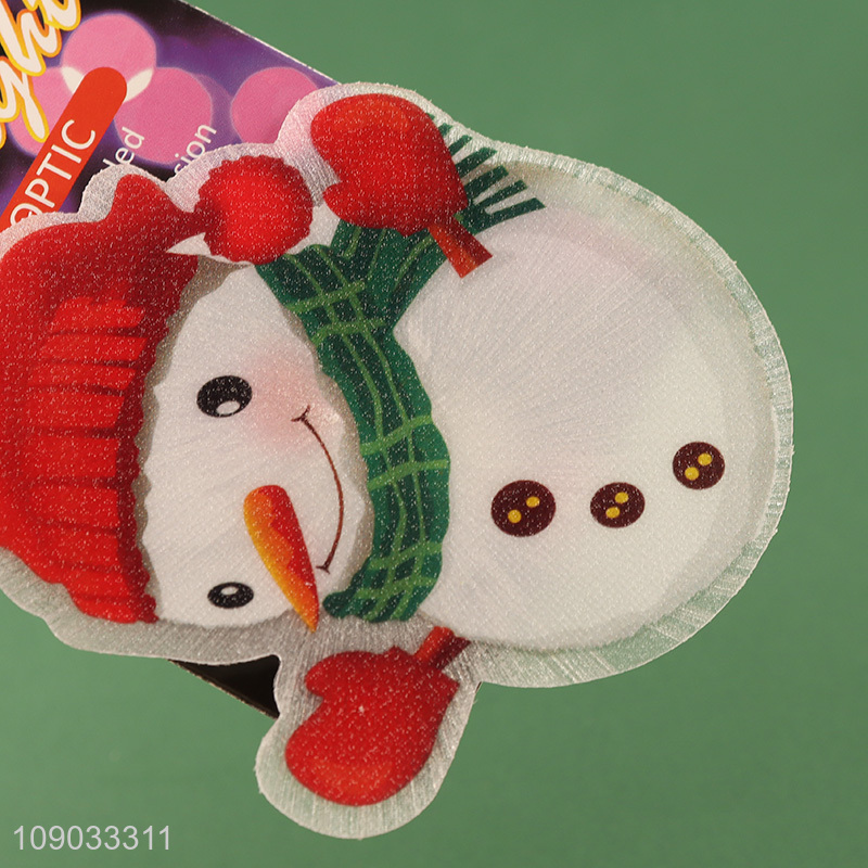 Most popular snowman shape Christmas decoration led lights for home decor