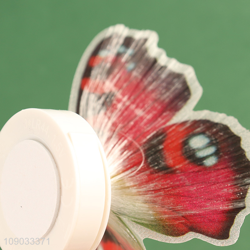 Factory supply butterfly shape glowing colour change led lights for sale