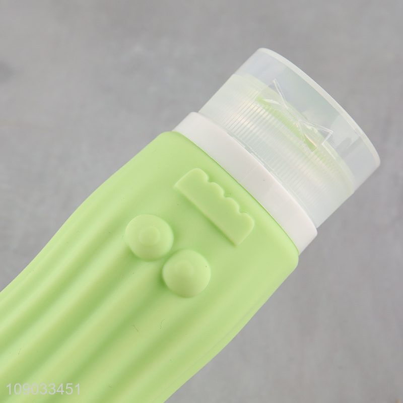 Top products multicolor silicone squeeze bottle shampoo bottle for travel
