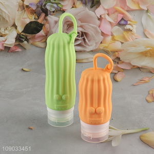 Top products multicolor silicone squeeze bottle shampoo bottle for travel