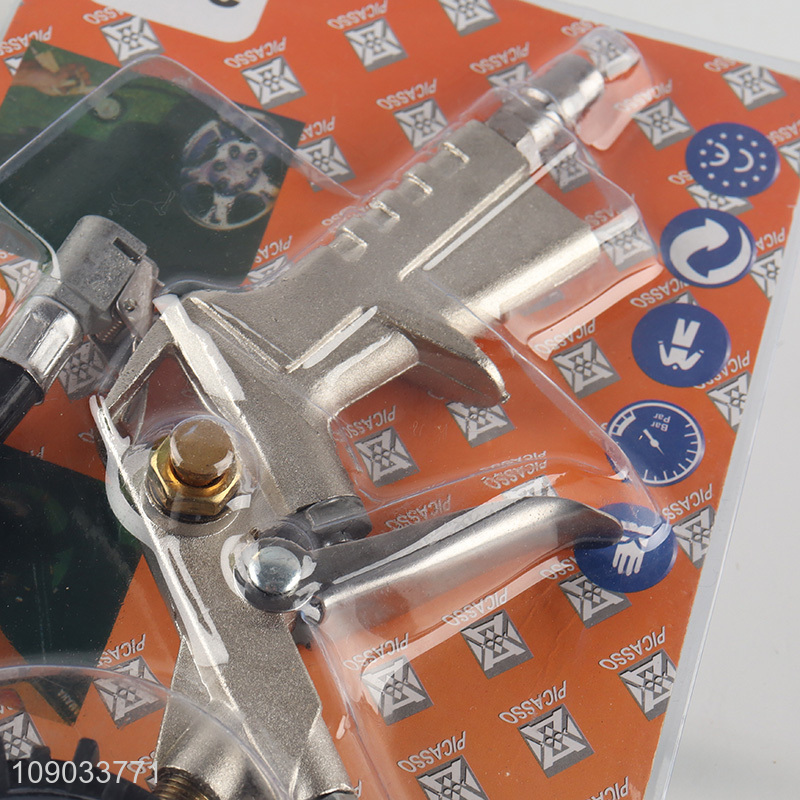 Best selling professional inflator gauge kit car repair tool car tire pressure gauge