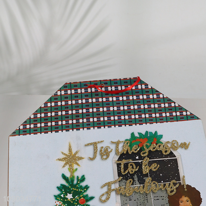 Hot Selling Wooden Christmas Tree Hanging Ornaments Wooden Hanging Crafts