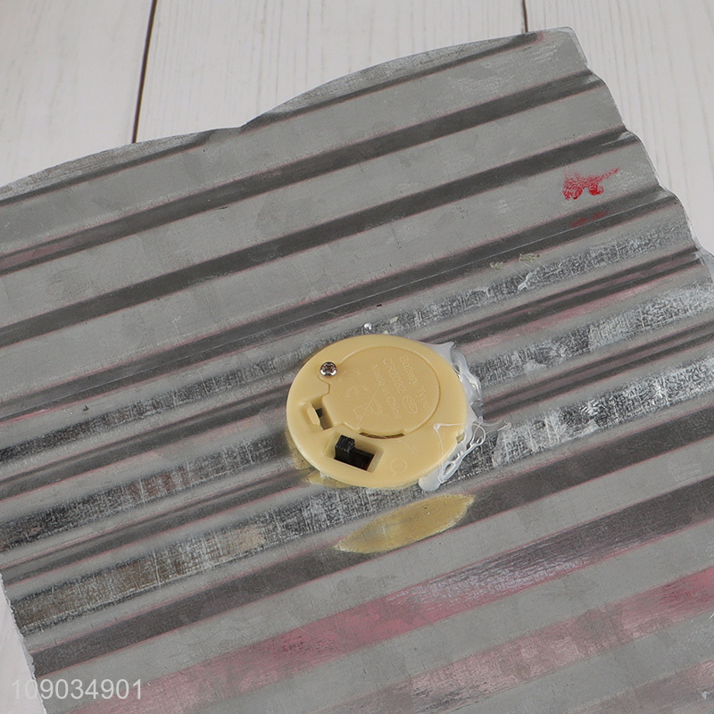 Wholesale Christmas Tree Decorations Light Up Christmas Hanging Metal Ornaments