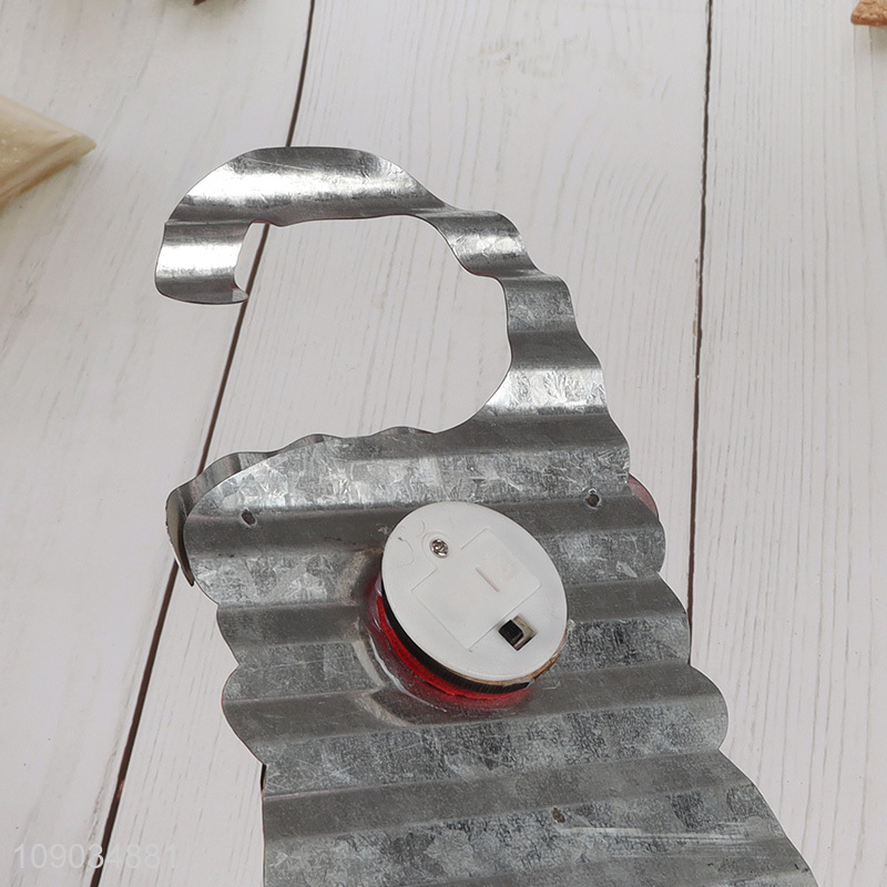 Most Popular Light Up Christmas Tree Hanging Metal Ornaments Hanging Crafts