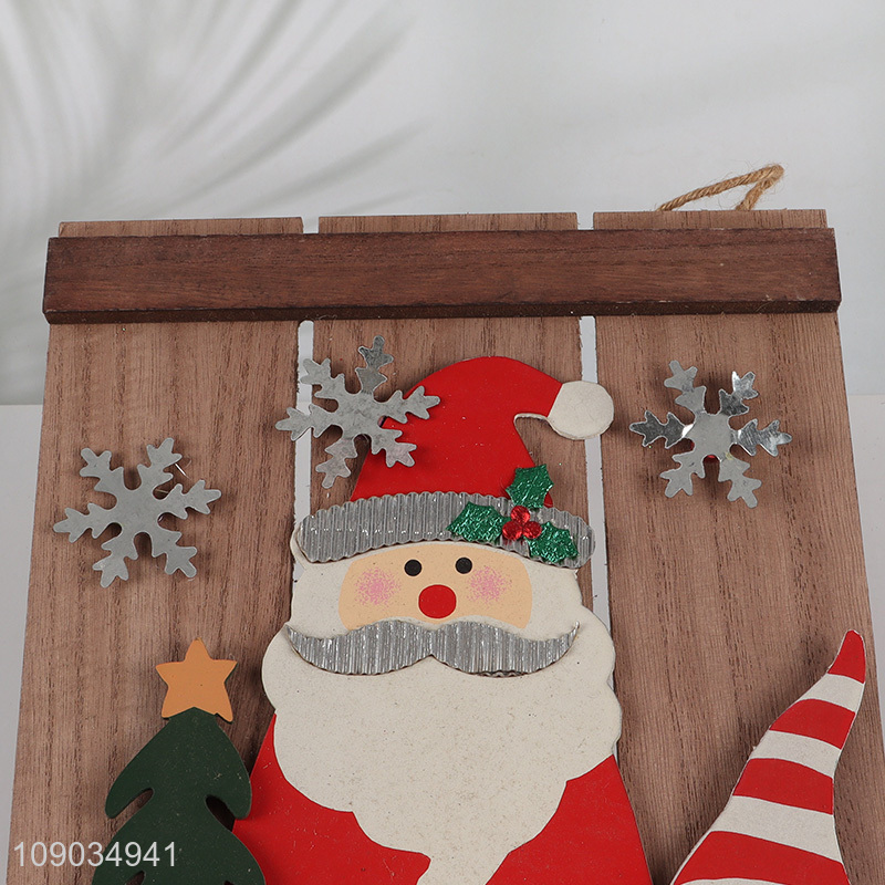 New Arrival Christmas Wooden Ornaments Christmas Tree Hanging Decorations