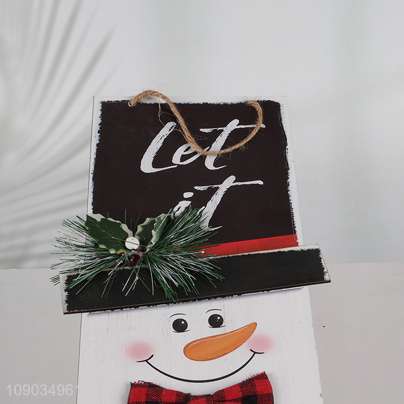 Wholesale Christmas Hanging Decorations Xmas Wooden Hanging Ornaments