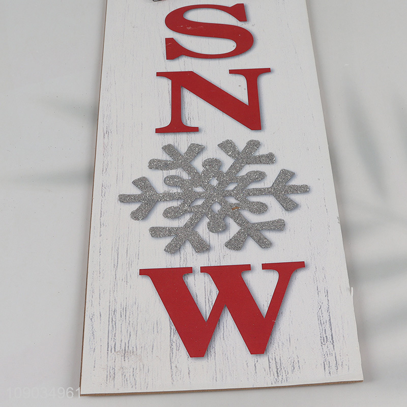 Wholesale Christmas Hanging Decorations Xmas Wooden Hanging Ornaments