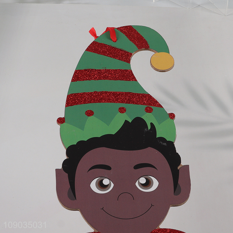 New Arrival Wooden Christmas Tree Hanging Ornaments Xmas Party Decorations