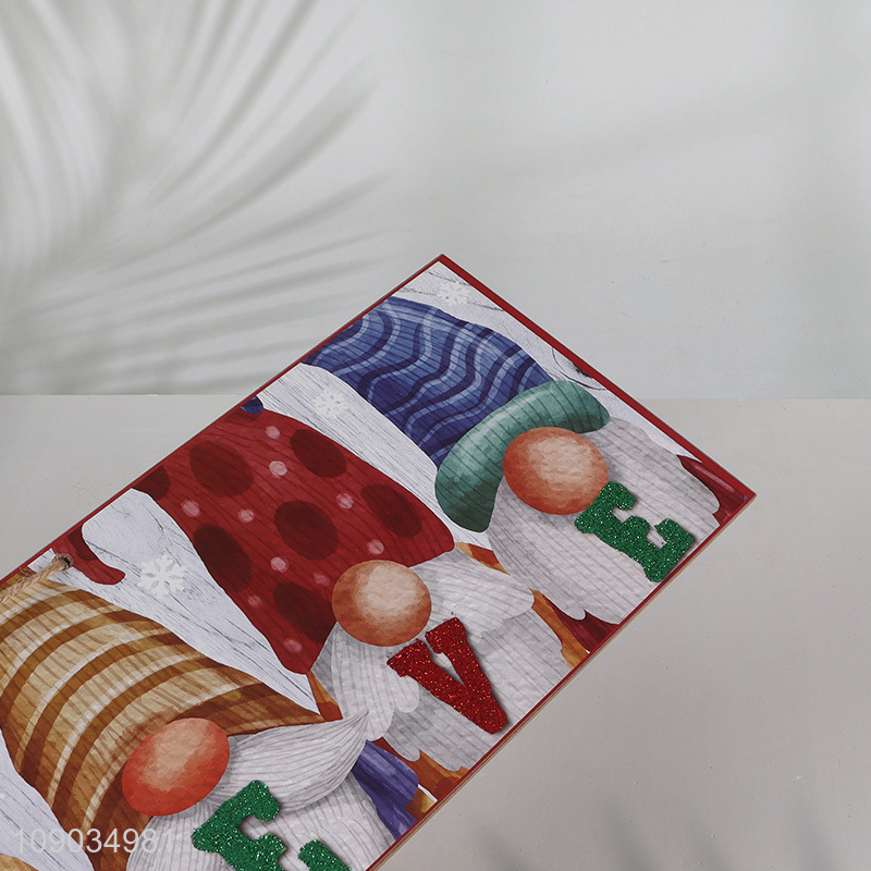 Factory Price Wooden Christmas Gnome Hanging Ornaments Christmas Decorations