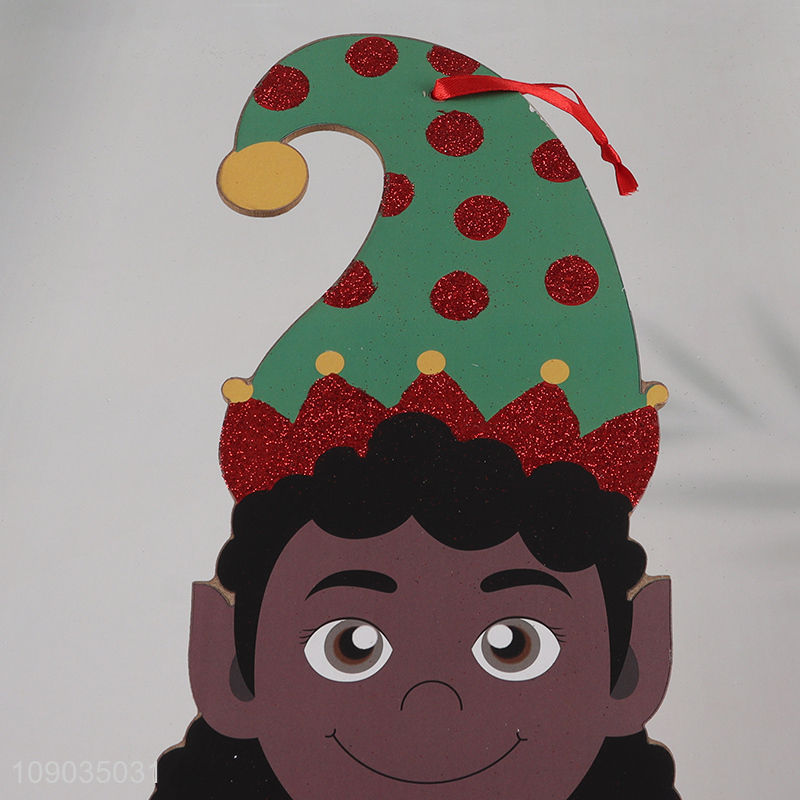 New Arrival Wooden Christmas Tree Hanging Ornaments Xmas Party Decorations