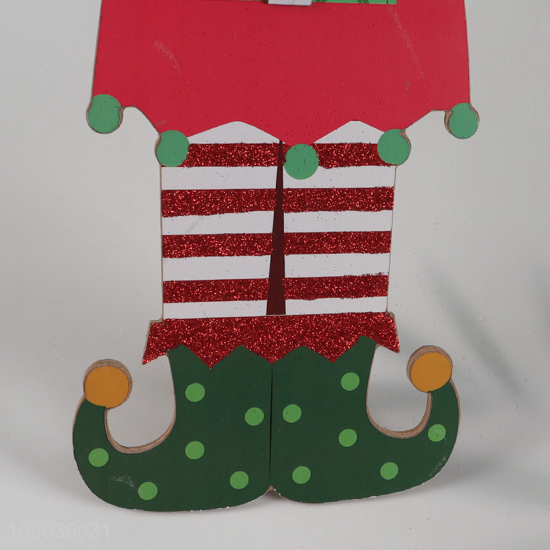 New Arrival Wooden Christmas Tree Hanging Ornaments Xmas Party Decorations