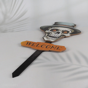 New Product Wooden Halloween Decoration Garden Stakes Halloween Wooden Decorations