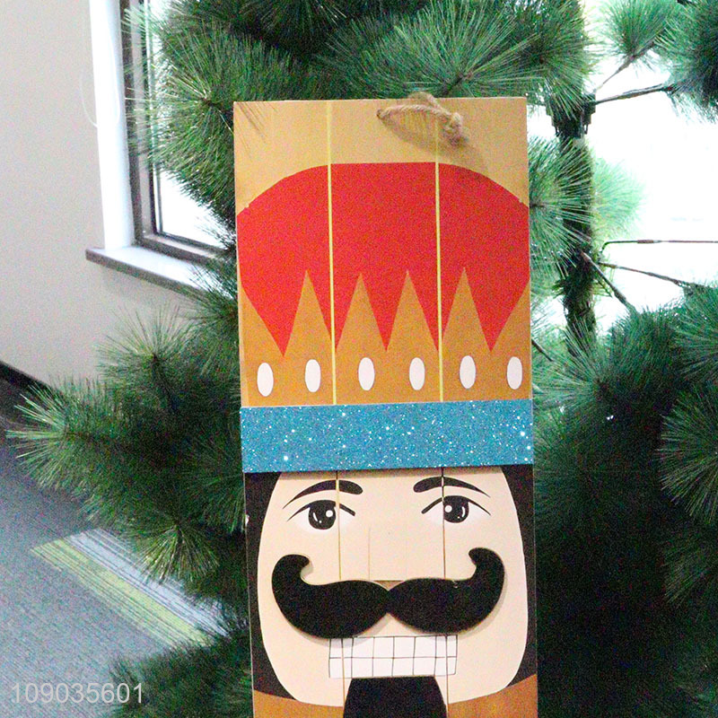 New Product Christmas Outdoor Porch Sign Outdoor Holiday Wooden Decorations