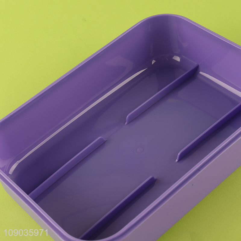 China factory portable stainless steel school kids lunch box with tableware set