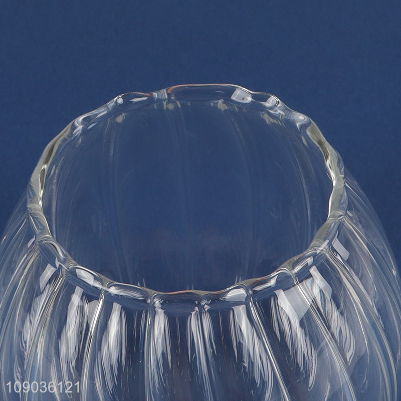 New Product Clear Thick Heat Resistant High Borosilicate Glass Cup Drinking Glasses