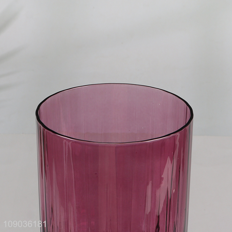 Good Quality Colored Glass Drinking Cup Lead Free Wine Glasses Juice Glasses