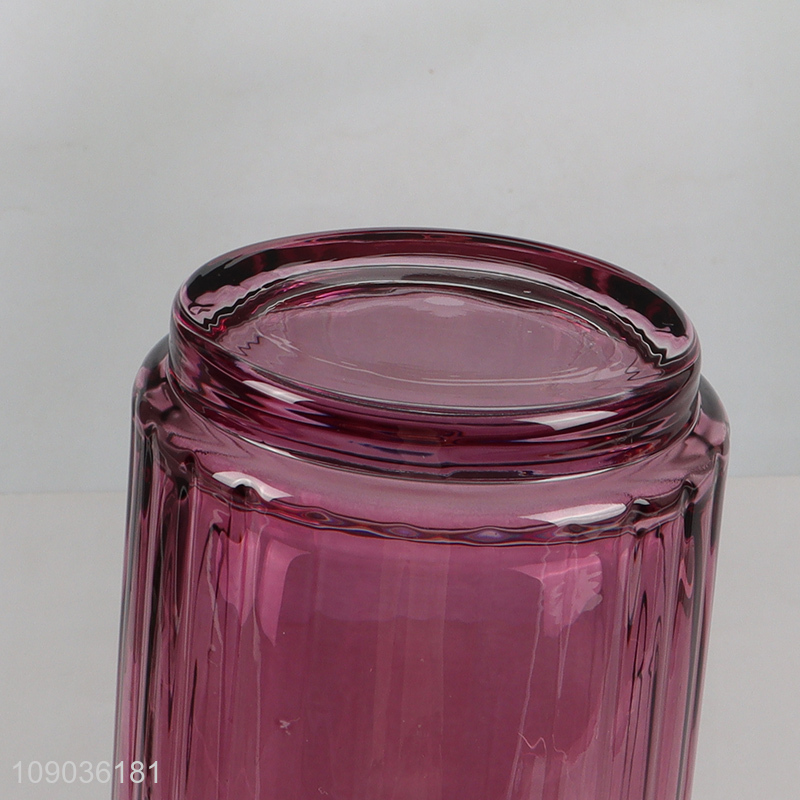 Good Quality Colored Glass Drinking Cup Lead Free Wine Glasses Juice Glasses