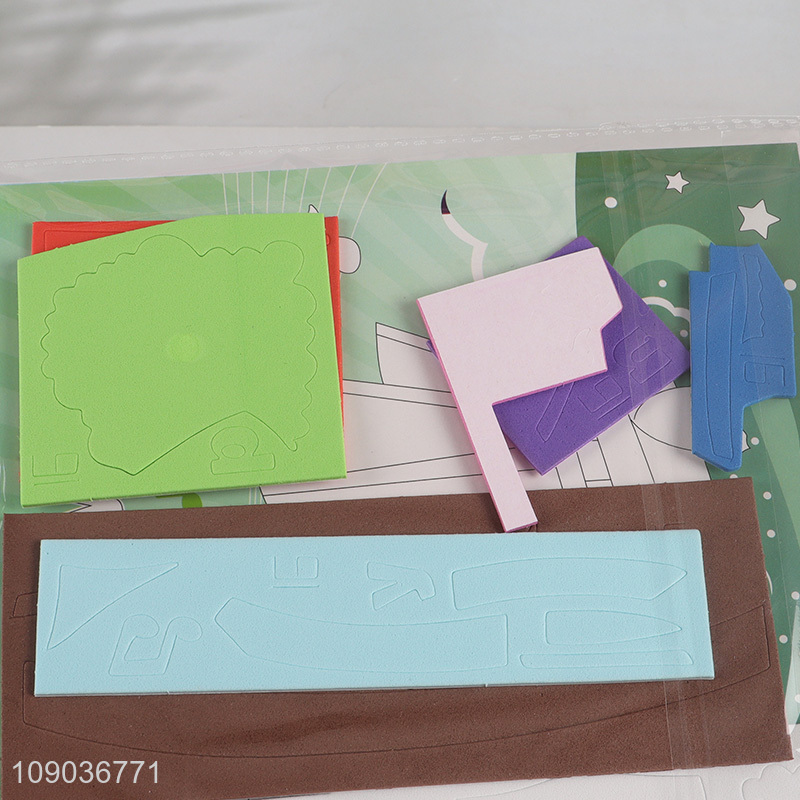 Factory Price 3D EVA Foam Sticker Puzzle Game Cartoon Sydney Learning Toy
