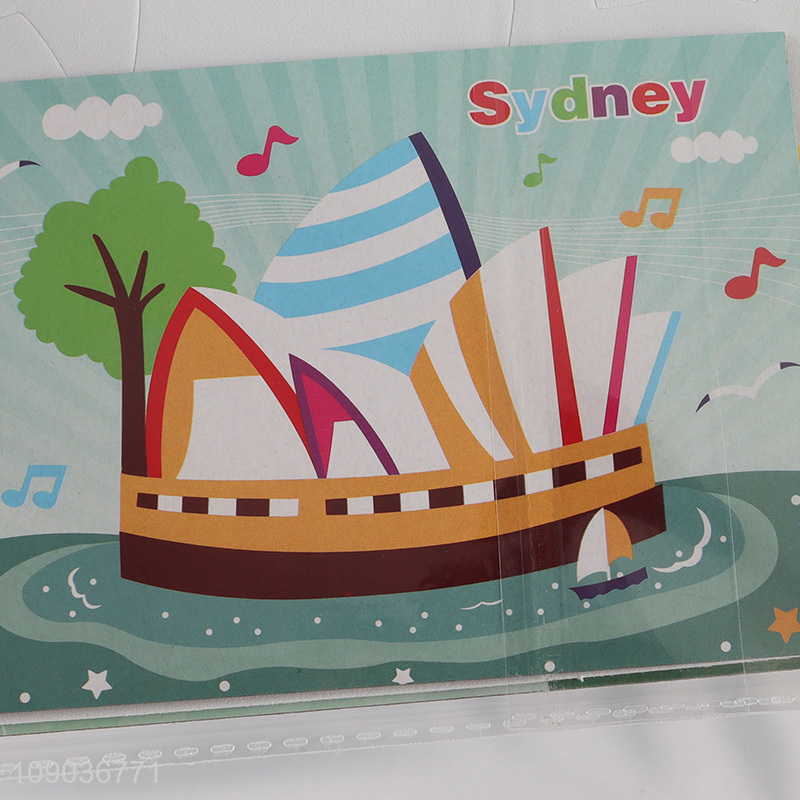 Factory Price 3D EVA Foam Sticker Puzzle Game Cartoon Sydney Learning Toy