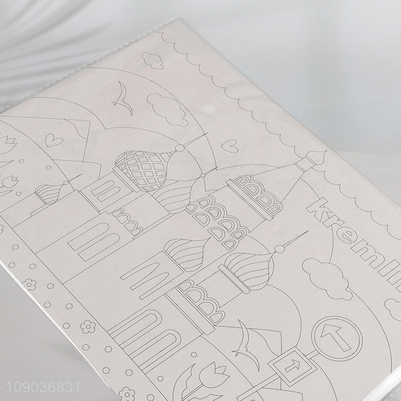 High Quality 3D EVA Foam Sticker Puzzle Game Cartoon Kremlin Learning Toy