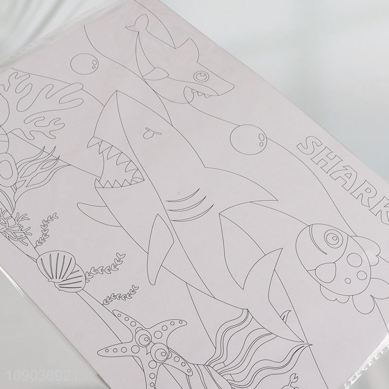 China Wholesale 3D EVA Foam Sticker Puzzle Game Cartoon Shark Learning Toy