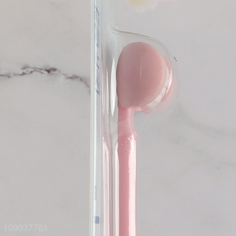 New Product 3-Sided Toothbrush Manual Toothbrush with Soft Britles for Adults